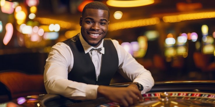 Meja European Roulette di studio live mabar79